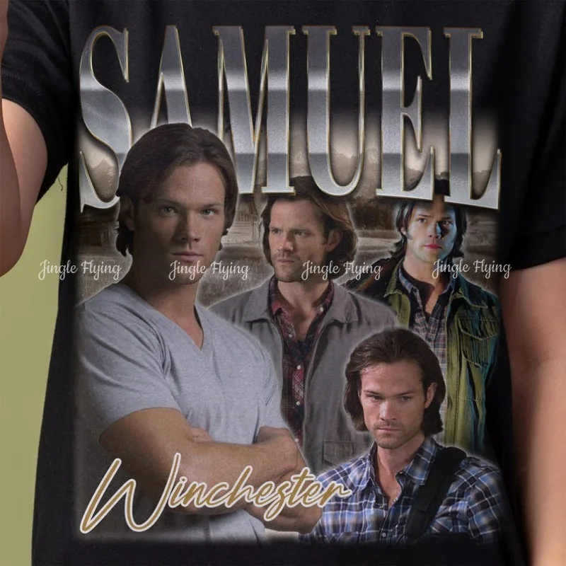 Рубашка Сэмюэл Винчестер футболка по индивидуальному заказу винтажный подарок