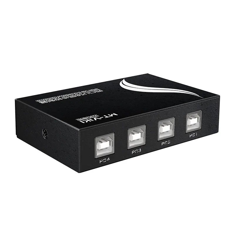 MT-VIKI 4-портовый USB-переключатель KM, синхронизатор клавиатуры и мыши, роуминг мыши без границ MT-KM104-U (art.: 3920c5728e8ab) - 3920c5728e8ab