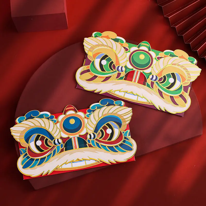 Китайские новогодние красные конверты для тяжелых условий эксплуатации 2022