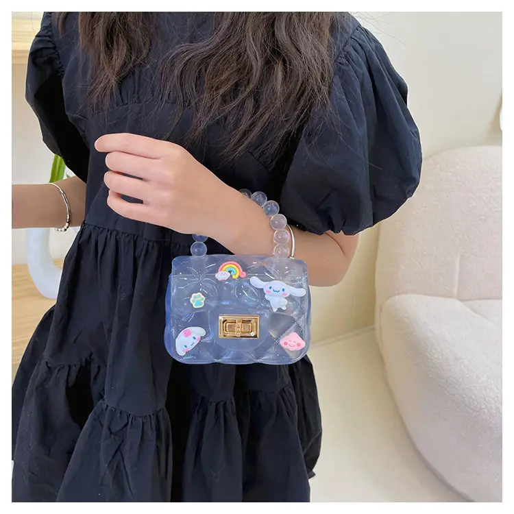 baby girl backpack tiny backpack Children's Bag Cute Girls' Shoulder Messenger Bag Versatile Princess Style Pearl Coin Purse