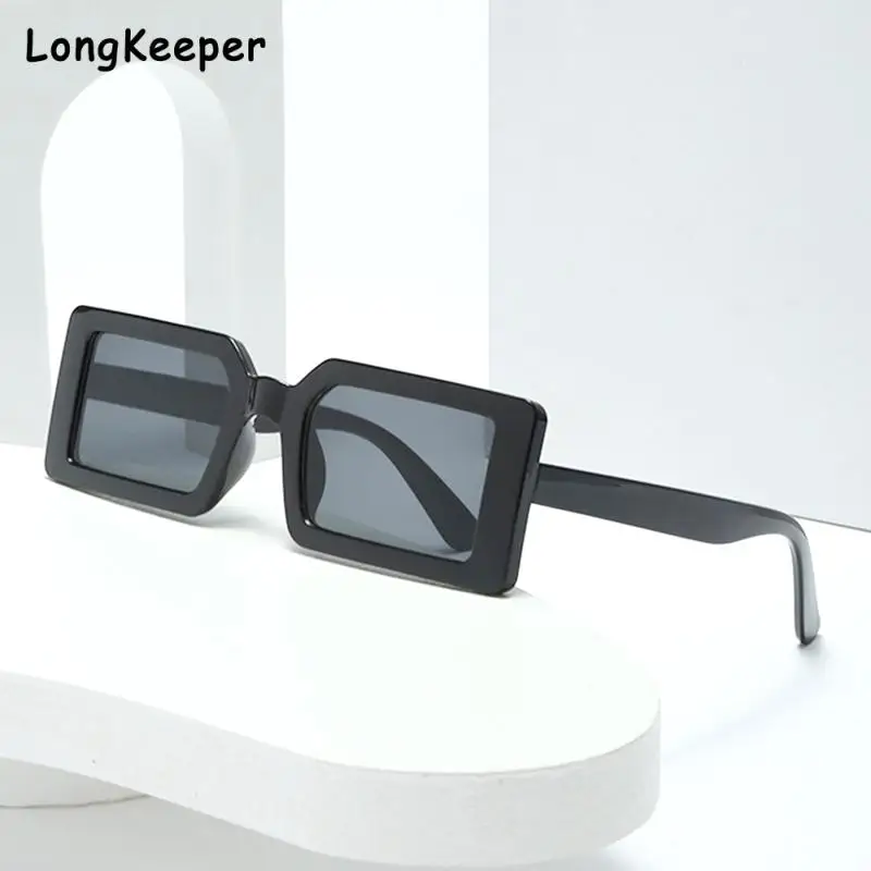 hot square frame sunglasses women 2022 luxury brand designer retro gradient sun glasses men black glasses shades for women free global shipping