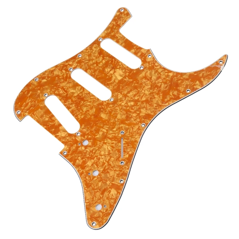 3-слойная гитарная бас-накладка с 11 отверстиями царапающая пластина из