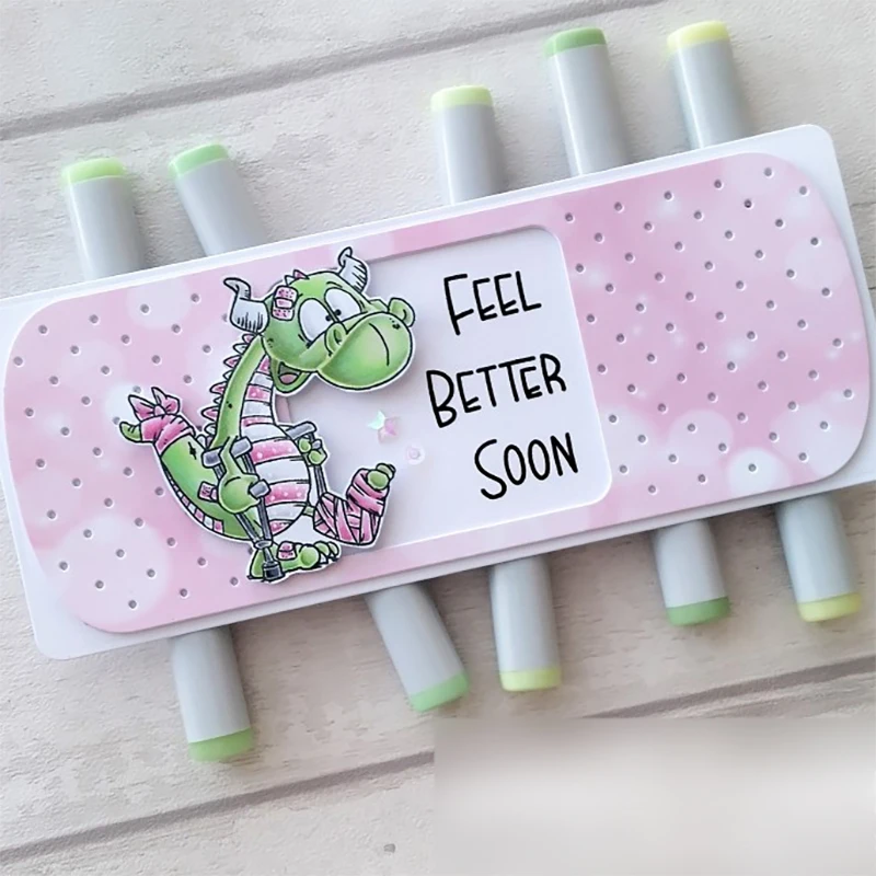 2022 New Bandage Band-Aid Metal Cutting Dies For DIY Craft Making Paper Heart Greeting Card Scrapbooking No Clear Stamps Sets |