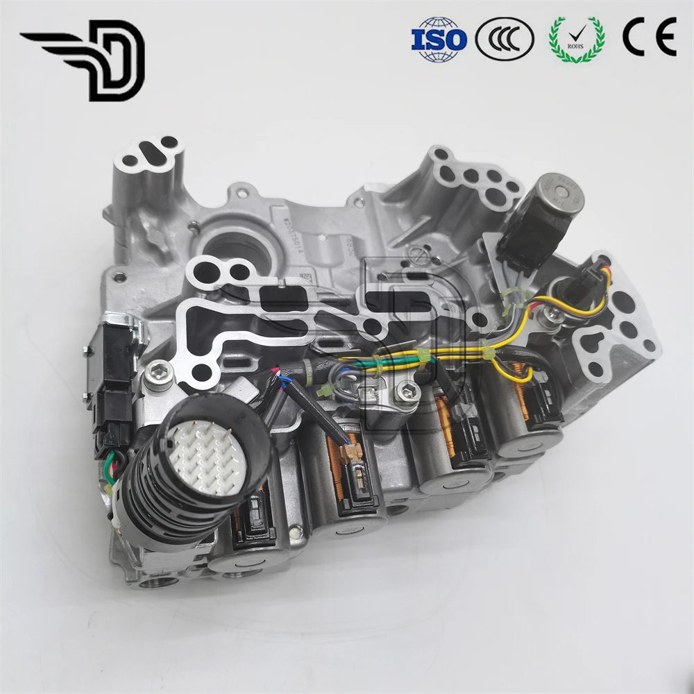 Корпус клапана трансмиссии CVT с соленоидами JF015E RE0F11A подходит для Nissan Sentra Note Versa