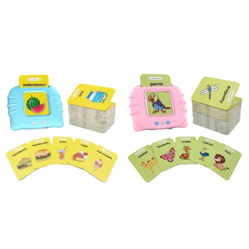 

Talking Flash Cards for Kid Toddler English 224 Sight Words English Words Interactive Activity Electronic Book Toy