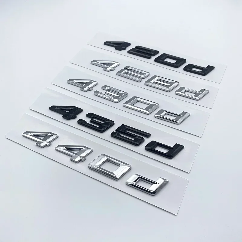 НОВЫЕ цифры-буквы 420d 428d 430d 435d 440d фотообои для BMW 4 серии F32 F33 F36 G22 G23 Автомобильная