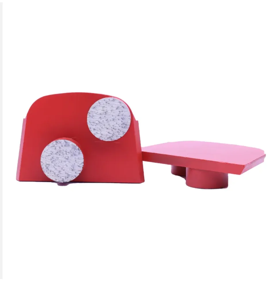 Lavina 9-шт Алмазная шлифовальная обувь с двойными круглыми сегментами