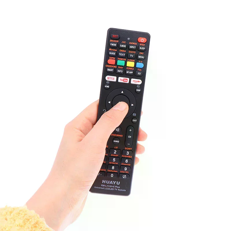 Фото Универсальный сменный пульт дистанционного управления Remote Plus Rm l1130 x для телевизора, высококачественный прочный материал, простая установка, идеальный выбор для подарка №3