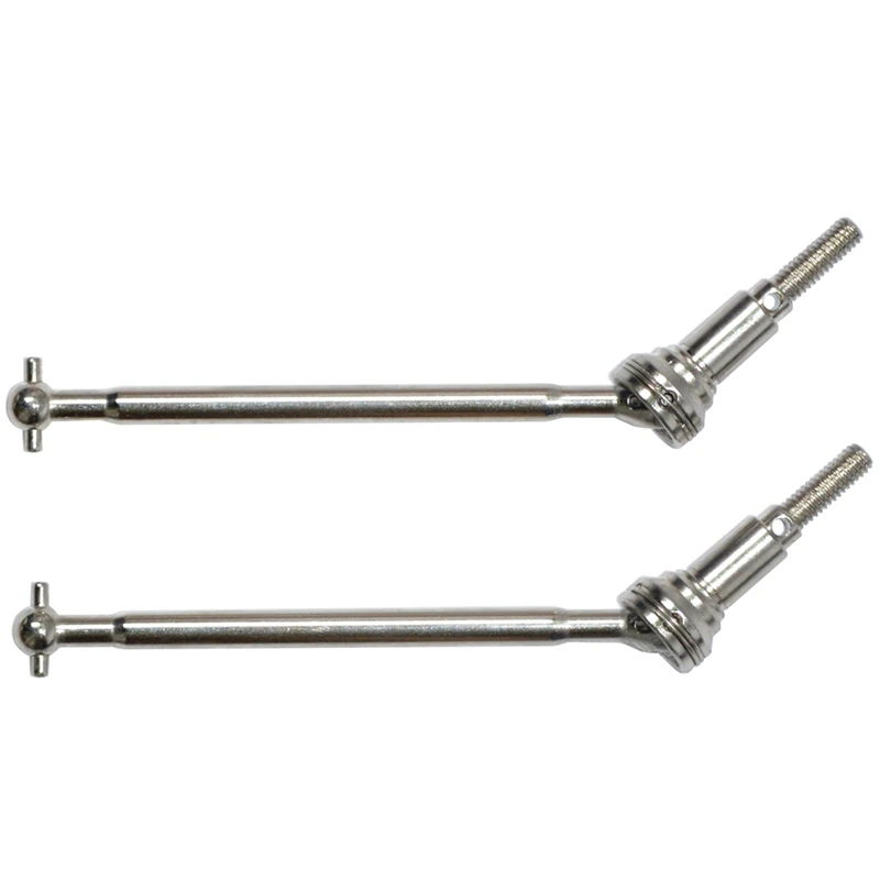 2 шт. металлический передний приводной вал CVD 55-WJ01 для Hosim 9155 9156 Xinlehong 9155 9156 1/12 Запчасти для радиоуправляемых автомобилей