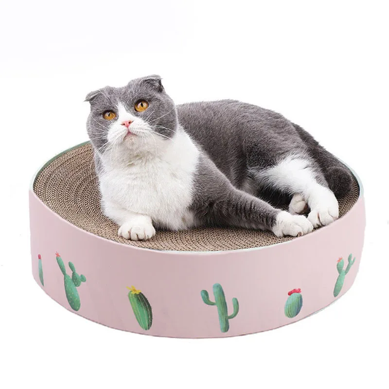 

Corrugated Cat Board Scratching Claws For Cats Furniture Scratches Goods For Animals Cat Toys Nail Scratcher Bed Kittens Cactus