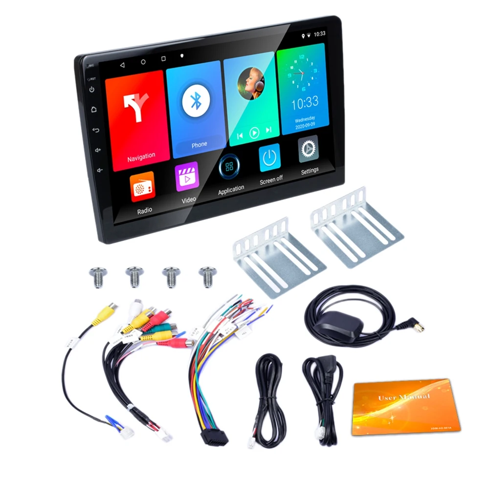 

9 Inch Android 2 DIN Car Radio GPS Multimedia Player Support Carplay Universal FM Stereo Bluetooth for Nissan Toyota