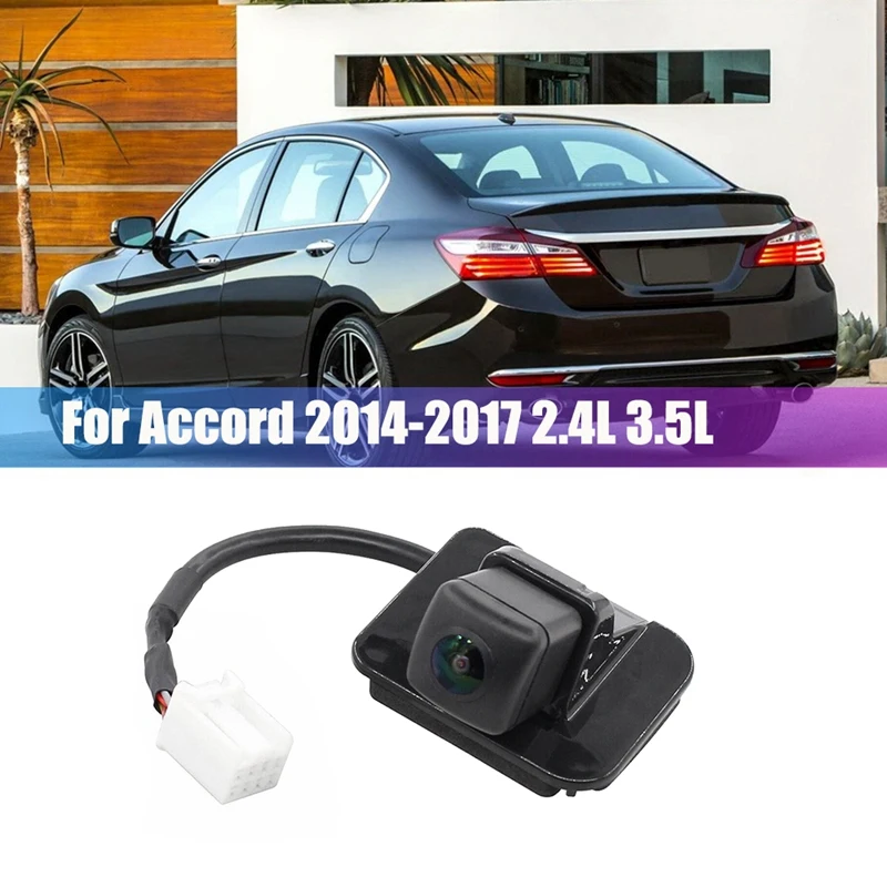 

Для камеры заднего вида Honda Accord 2014-2017 2.4L 3.5L, помощи при парковке, резервная камера 39530-T2A-A21 39530-T2A-A31