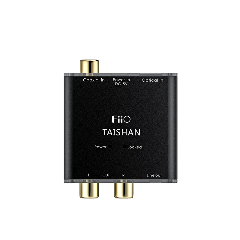 

Цифровой аудио декодер FiiO D03K, коаксиальный Оптический DAC USB вход RCA 3,5 мм 192 кГц/24 бит для ТВ-приставки/цифрового ТВ/автомобильного аудио