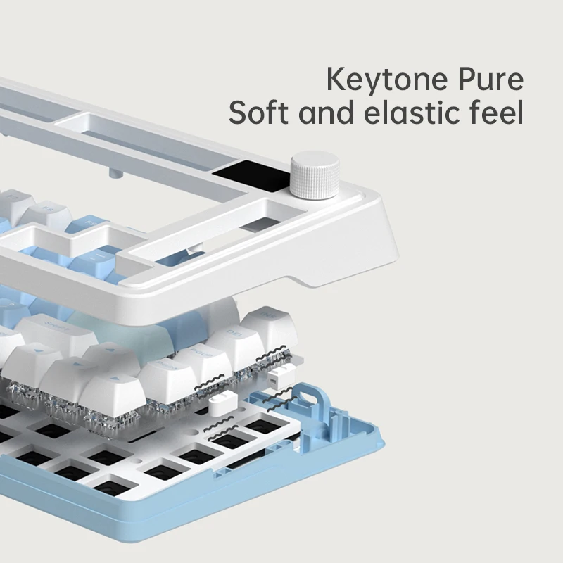 FL ESPORTS CMK75 Трехрежимная полноклавишная клавиатура с возможностью горячей замены