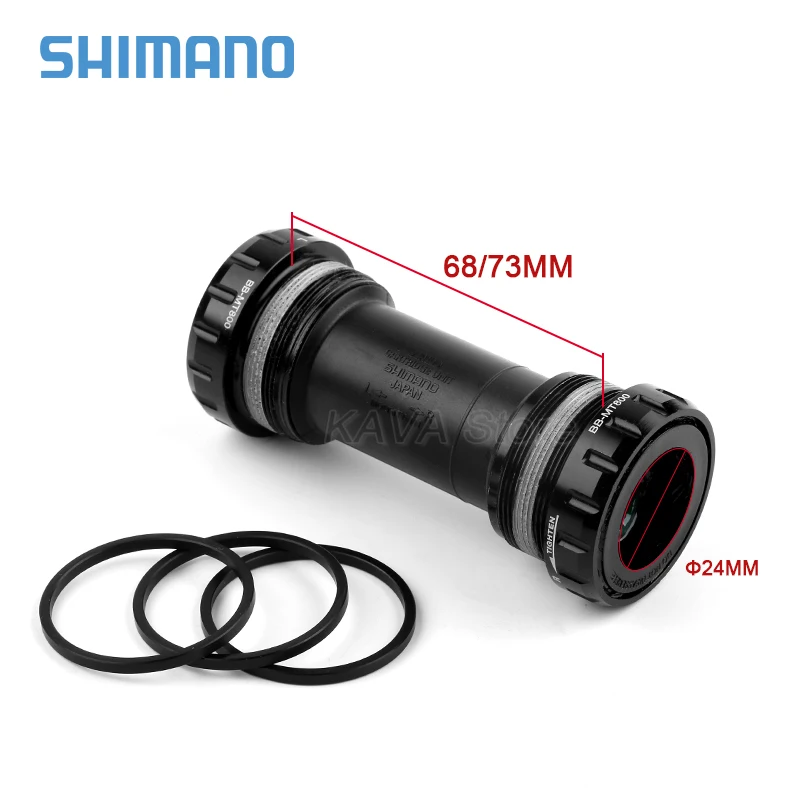 Фото Нижний Кронштейн Shimano DEORE XT MT800 для горного велосипеда BB52 68/73 мм MT500 BB72 RS500 PA press-fit 86,5-92 мм для M6000/7000/8000 №3