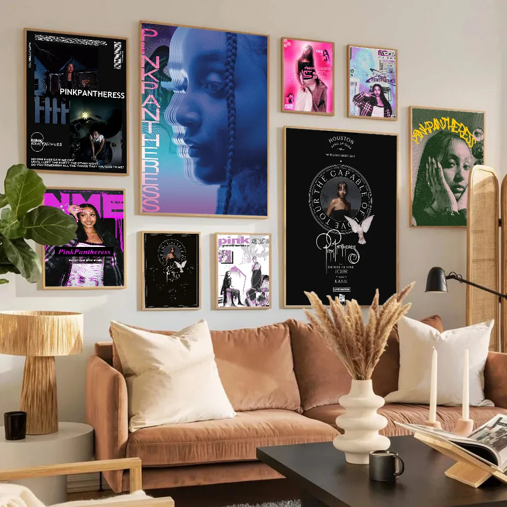 Постер певицы клейкие плакаты в стиле ретро