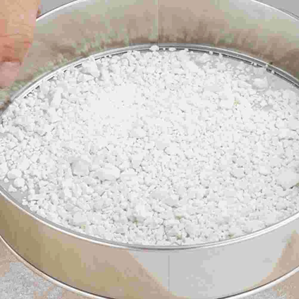

Flour Sifter Mesh Sieve Strainer Fine Bakingstainless Steel Filter Round Shaker Sifting Kitchen Metal Sugar Large Cake Strainers