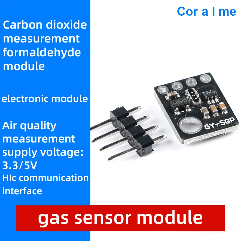 Модуль датчика газа SGP30 качество воздуха TVOC eCO2 измерение углекислого GY-SGP30 модуль