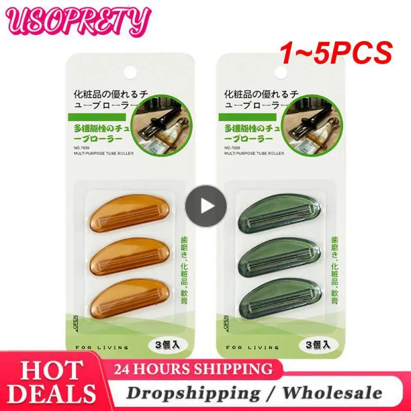 

1 ~ 5 шт., креативный ручной выдавливатель для зубной пасты