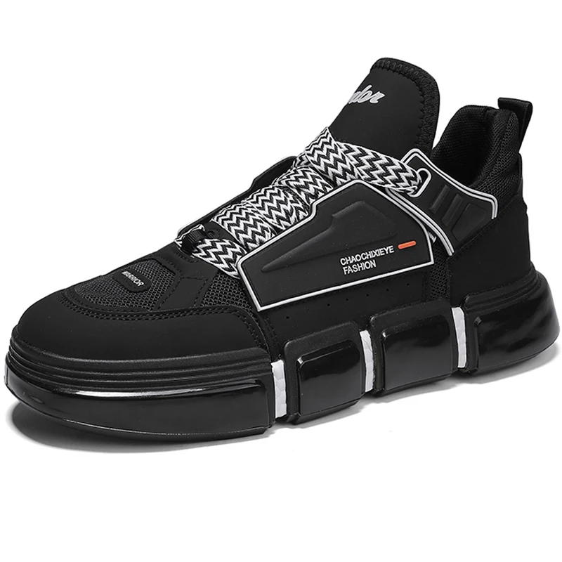 Brand Men Skateboarding Shoes Flat Man Sneakers Zapatos Hombre Autumn Male Sport Shoes Rubber Mens Luxury Shoes High Top Boots