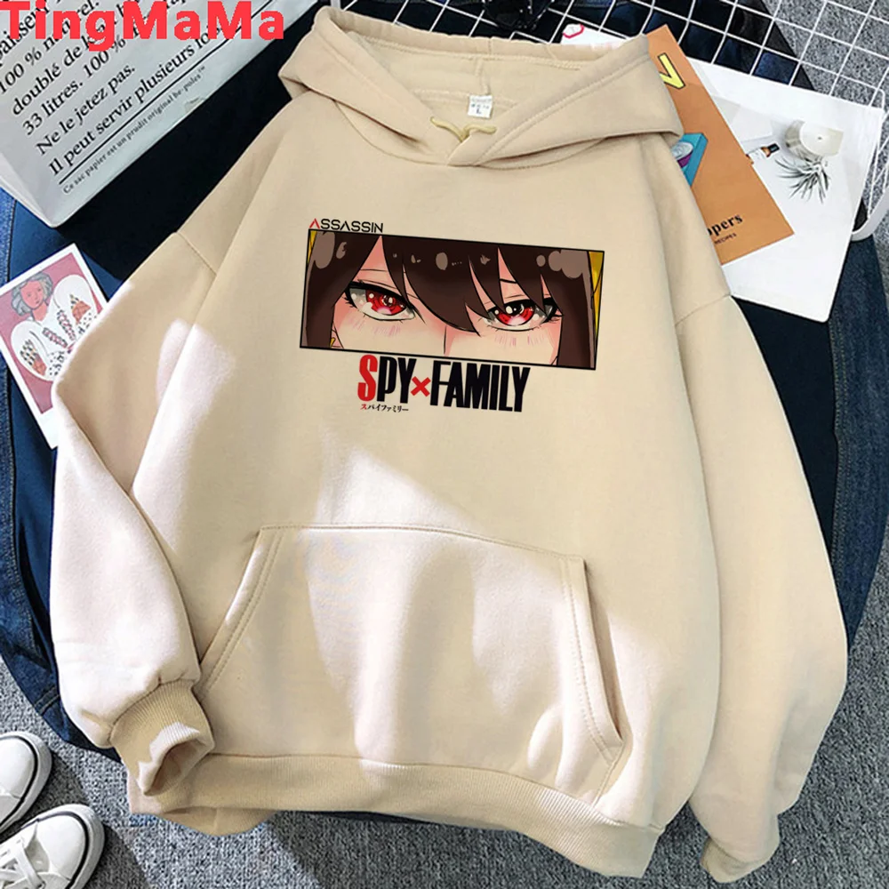 

spy x family hoodies women harajuku y2k aesthetic gothic funny Hooded Shirt pulls female anime Pullover