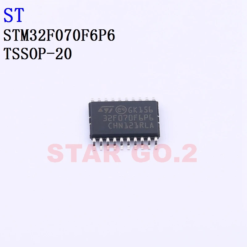 

5PCSx STM32F070F6P6 TSSOP-20 ST Microcontroller