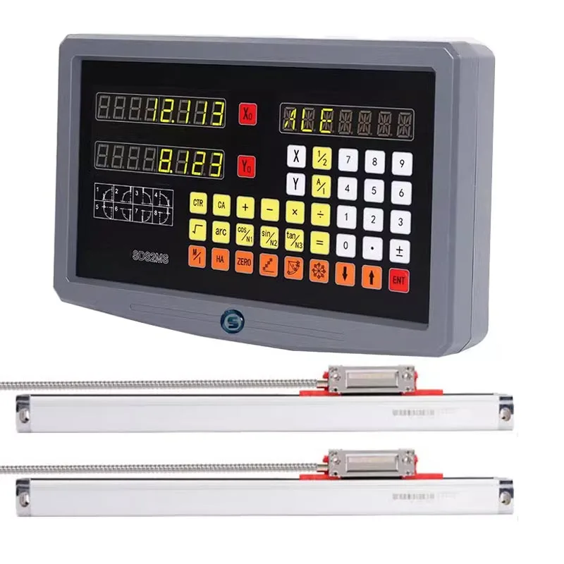 

Fivetecnc 2-осевой цифровой считыватель SDS2MS и 2 шт. KA300 оптический энкодер