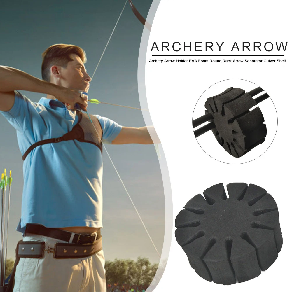

Split Arrow Sponge EVA Round Holder Rack Arrows Storage Protection Separator Bow Arrow Spliter Outdoor Hunting Archery Access