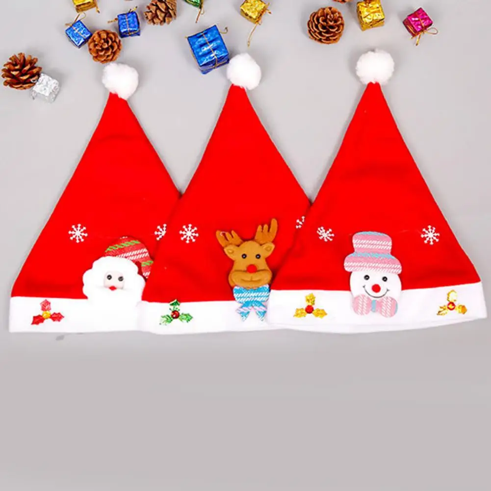 

The classic red and white combination creates a festive Christmas atmosphere.