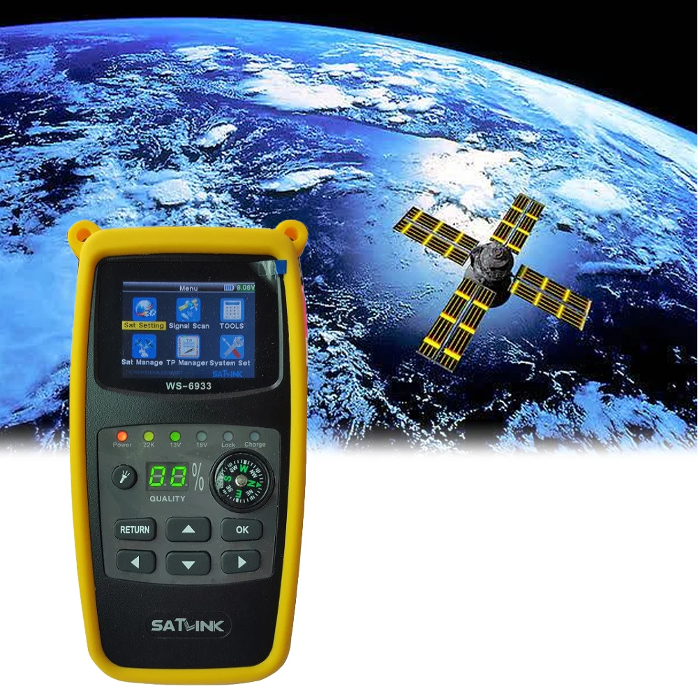 

FOR SAT LINK digital satellite instrument DVB-S2 WS-6933 star finder tool multi-function EU Plug