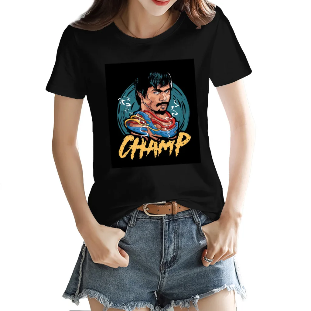 

Top tee Philippines 4 Mannys and Pacquiaos Pugilism Cute Activity Competition Sport Championship Top quality USA Size