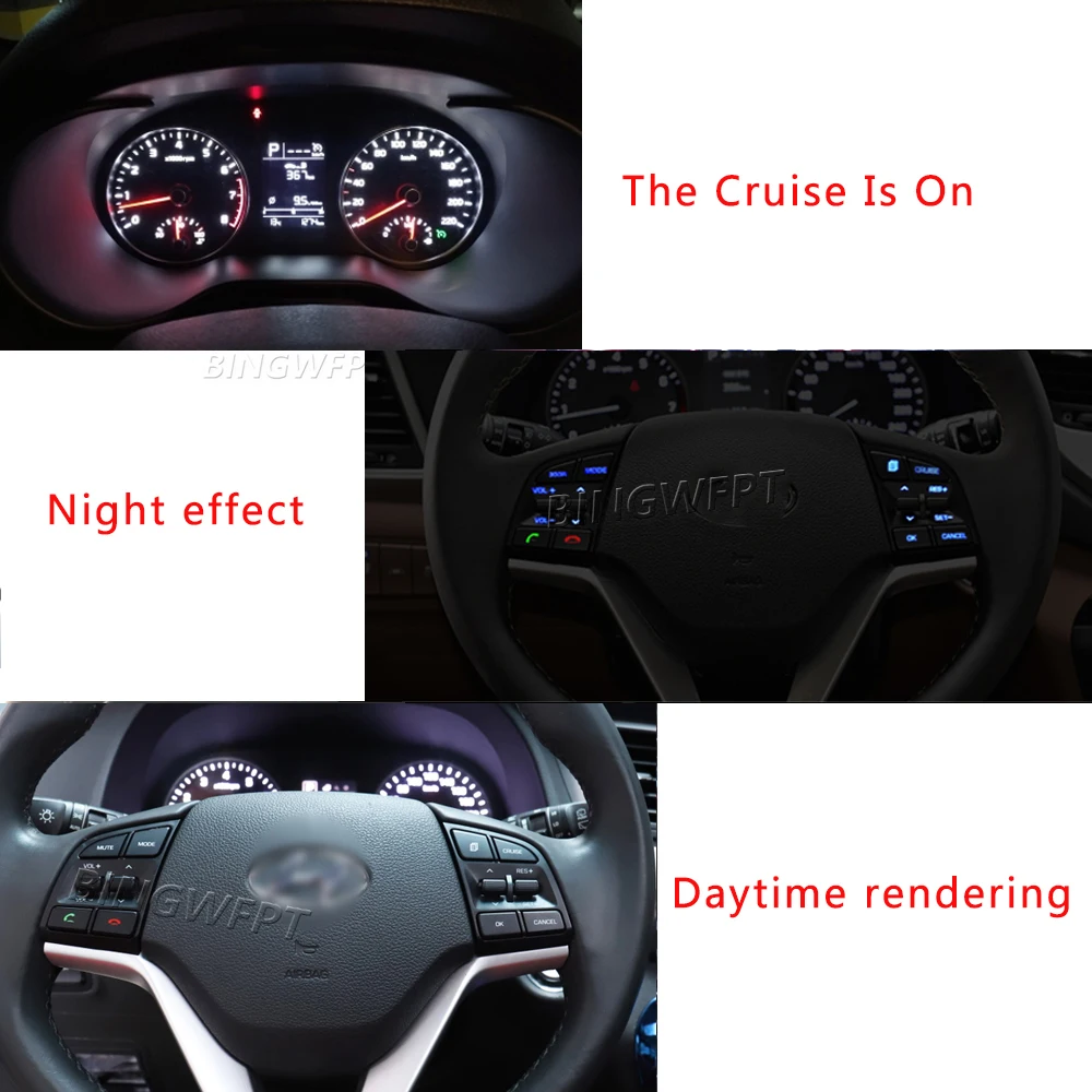 96710D3500 переключатель дистанционного управления на руль для Hyundai Tucson 2016-2019 Регулировка громкости Кнопка Bluetooth музыкальный переключатель (art.: 3920bf3ccbecc) - 3920bf3ccbecc