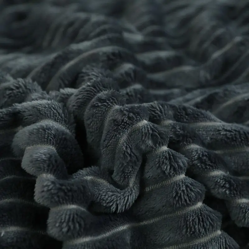 Фланелевое флисовое мягкое пушистое постельное белье для взрослых покрывало