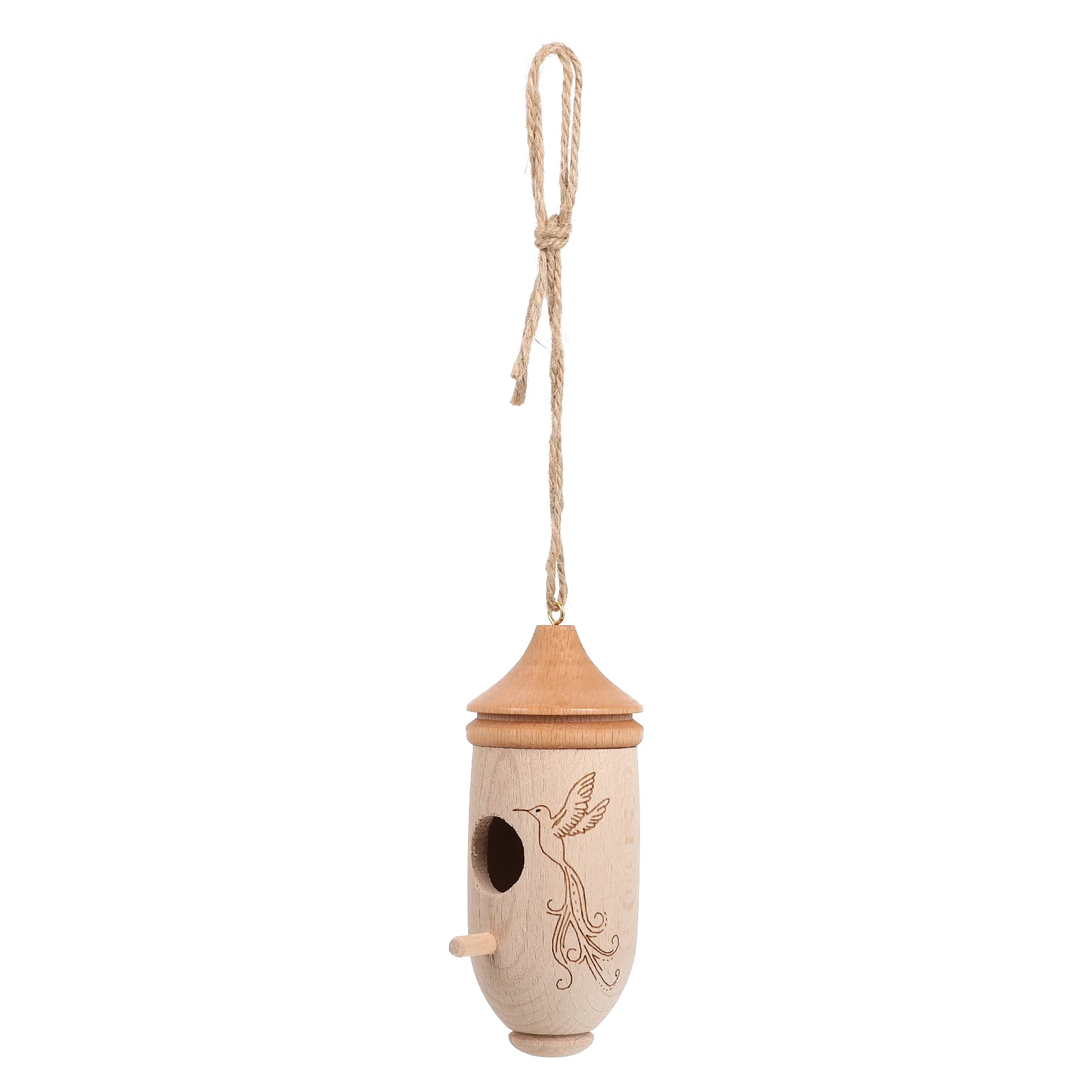 

Bird Feeder Hanging Feeding Hummingbird Feederswild Container Outside Station Tray Rustic Birds Yard Solar Lamp Garden Wooden