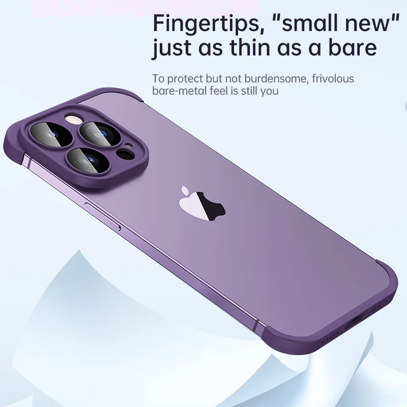 Luxury With Lens Protector Corner Pad Soft Silicone Case For iPhone 14 Pro Max Shockproof Phone Cover On iPhone 12 13 14