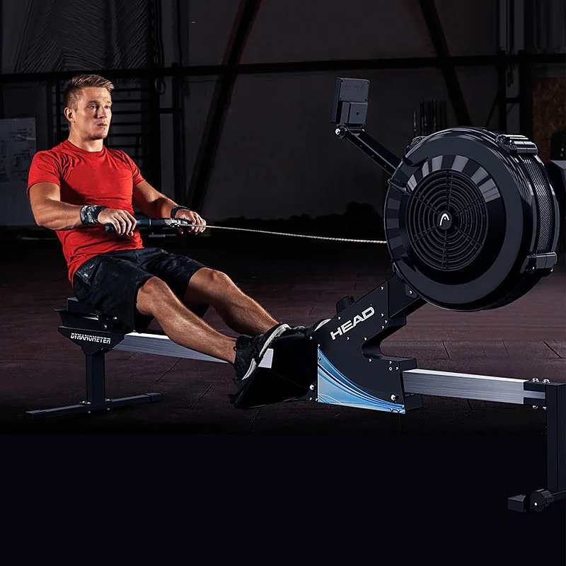 Динамометр для гребли с сопротивлением ветру двухгусеничное