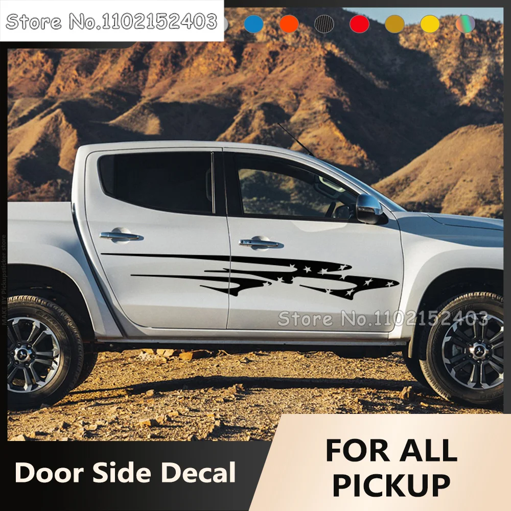 

Автомобильная универсальная наклейка для Ford F150 Ranger Chevrolet Silverado Toyota Hilux Maxus T60 GWM Cannon Isuzu Dmax, наклейка