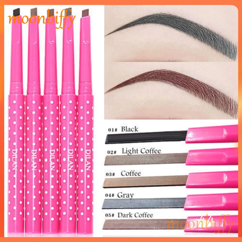

5 Colors Eyebrow Pencil Waterproof Long Lasting Eye Brow Liner Pen Makeup Pigment Black Brown Eyebrow Tattoo Pen Beauty Tools