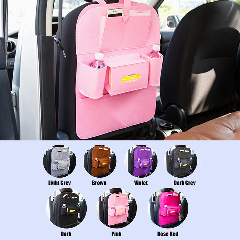 

Car Organizer Multi-Pocket Car Auto Phone Pocket Pouch Car Back Seat Organizer Protector Hanging Storage Bag Car Accessories
