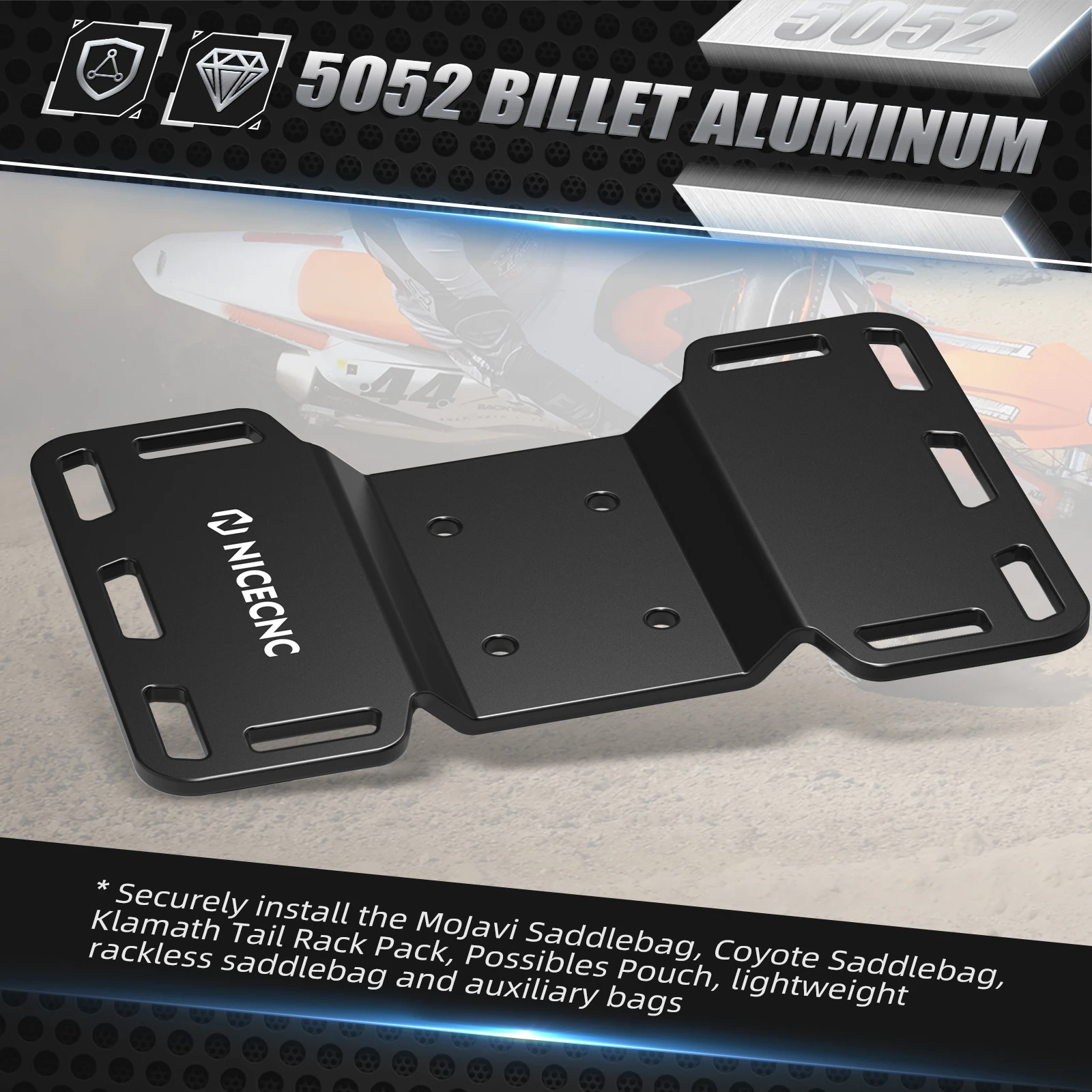 Задняя багажная стойка для KTM EXC TPI 300 2024 задняя 125 250 350 530 SX деталь подставка для-24