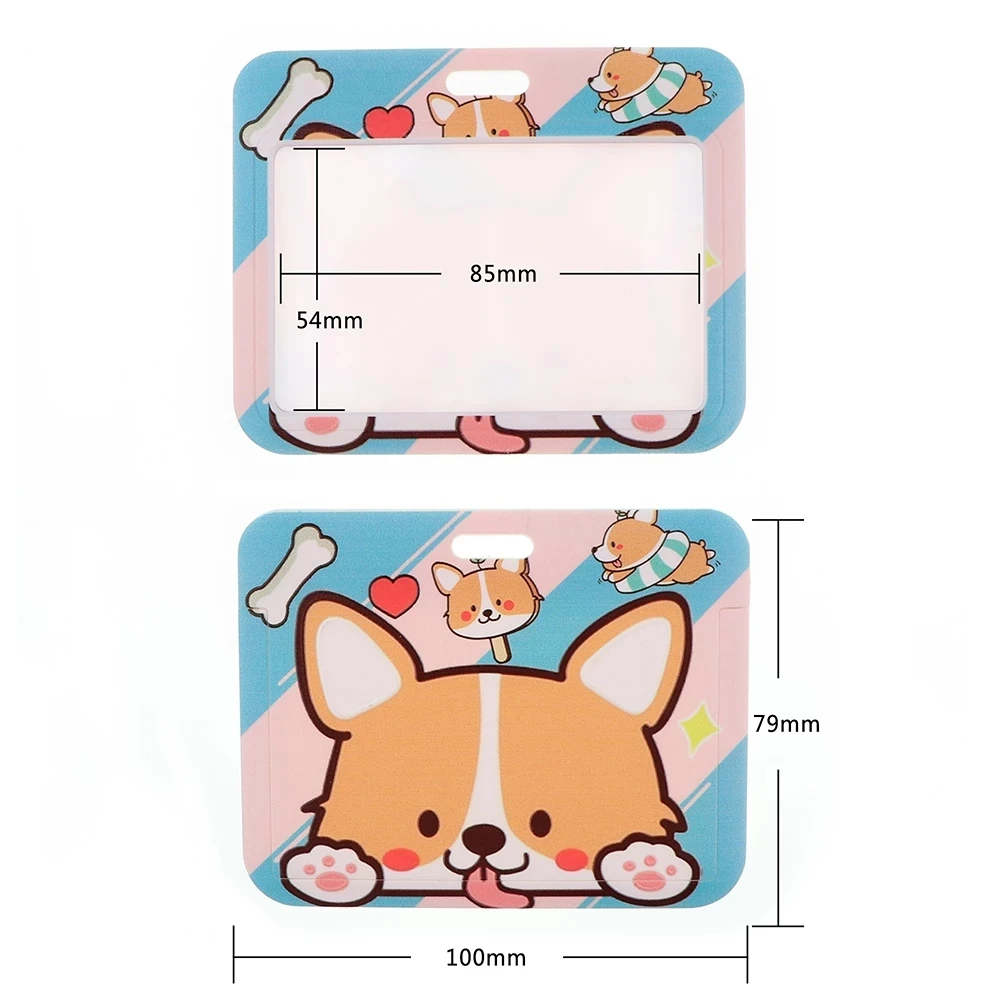 Брелок для ключей B0668 милый мультяшный корги на шею ремешки держатель