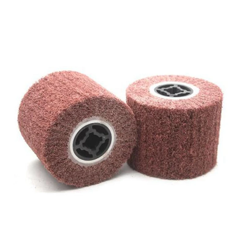 

2Pcs Polishing Machine Wire Drawing Polishing Wheel Set 60 80