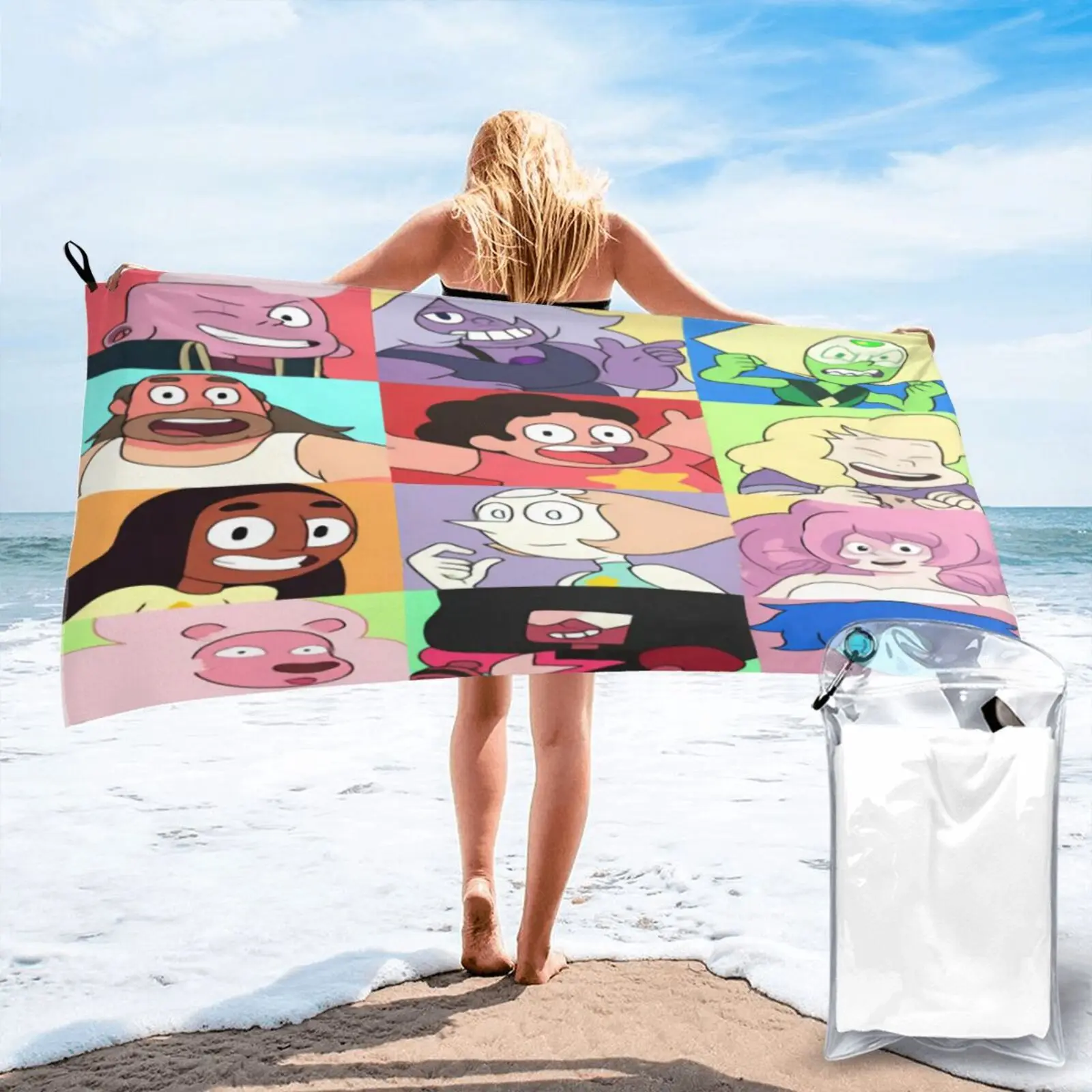 

Махровое полотенце Steven Universe, набор аксессуаров для ванной комнаты