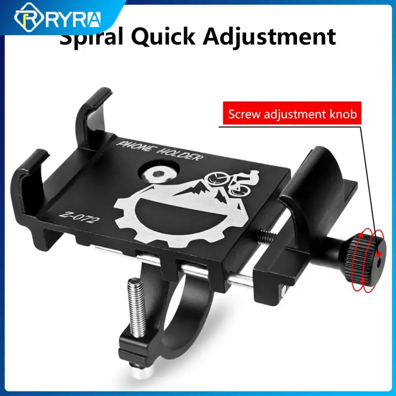 

Bicycle Phone Bracket Mobile phone stand Aluminum alloy mobile phone holder is suitable for bicycles motorcycles electric bikes