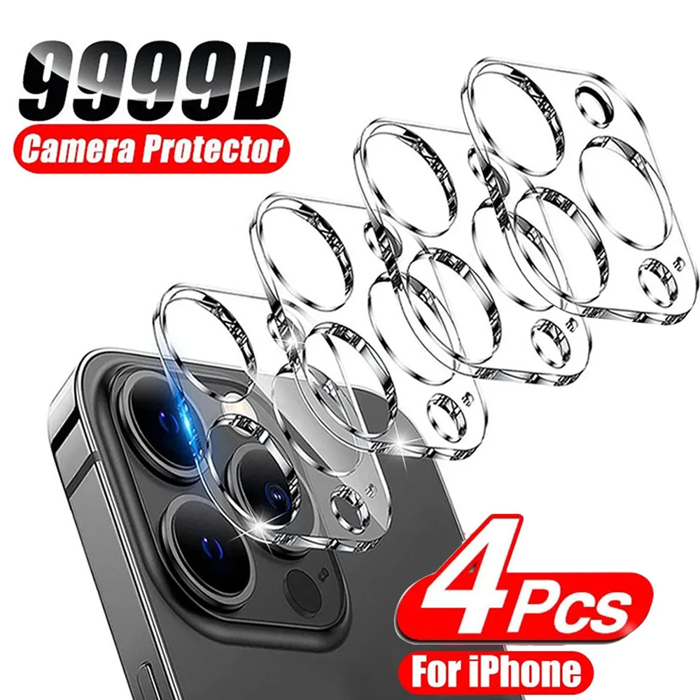 

4pcs Camera Protection Glass For iphone 14 12 13 Pro Max Lens Protective Film on iphone 12 Mini 11 13 14 Pro Max Protector Glass