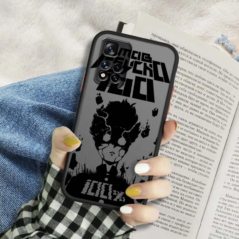 Фото Чехол для телефона Mobu Saiko Hyaku Anime для Xiaomi Redmi Note 12S 11S 11E 11R 10 10T 10S 9S 9 9T 8T 8 7S 7 Pro Lite Max, матовый №5
