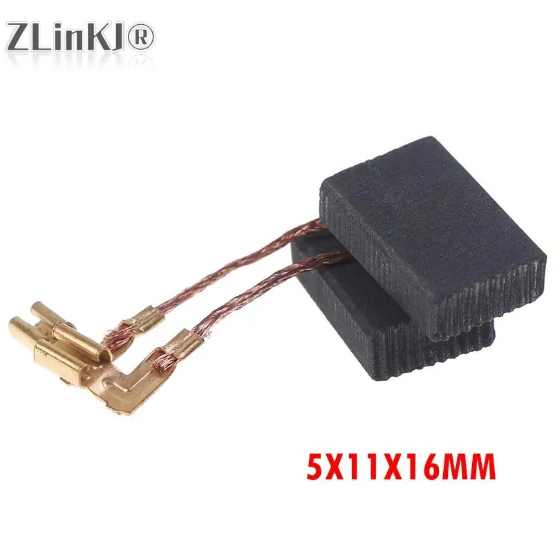 2 шт./лот 5x11x16 мм электрические угольные щетки CB-325 сменные для Makita 9553 Инструменты Аксессуары для ремонта