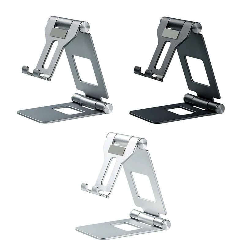 

Multi-angle Adjustable Tablet Support Aluminium Alloy Bracket Foldable Portable Mobile Phone Holder For Iphone Samsung Universal