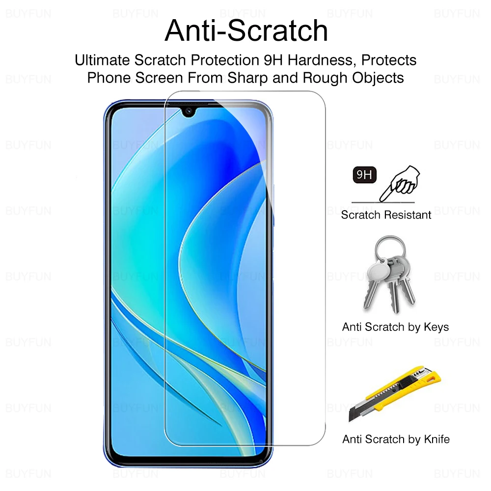 Фото Защитное стекло для экрана Huawei Nova Y70 Plus 4 шт. Защитное стекло для экрана Huawei Nova Y70 Plus 4 шт.