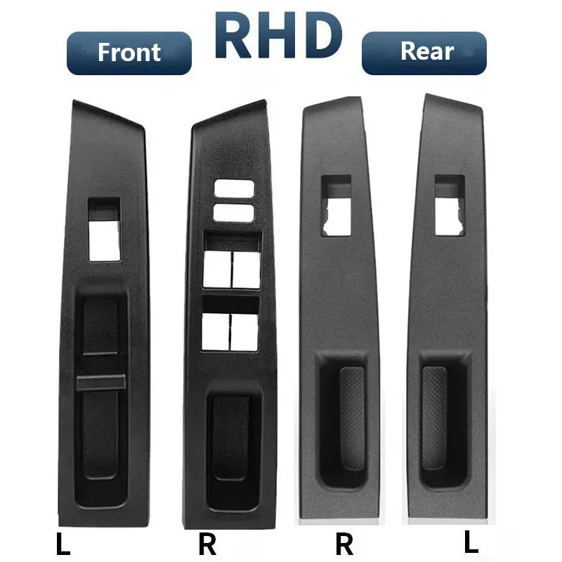

Панель переключателя окна автомобиля RHD для Toyota Vitz 2010-2014 для Toyota Yaris LHD 2012 2013 2014, верхняя панель переднего и заднего подлокотника